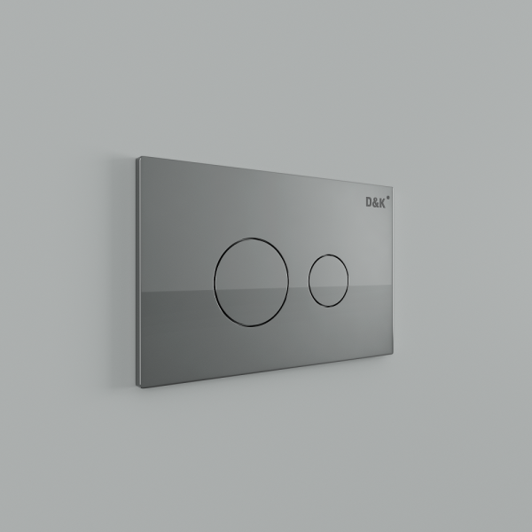 Кнопка смыва механическая D&amp;K Venice DB1029001 цвет хром