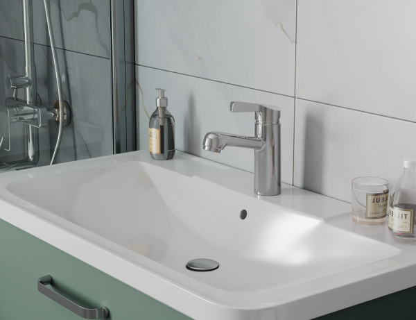 Смеситель для раковины D&amp;K Rhein.Schiller DA1462101 хром