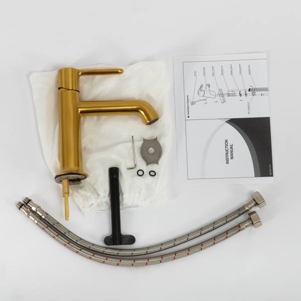 Смеситель для раковины Cezares Eco ECO-LS-NOP-W0 черный матовый