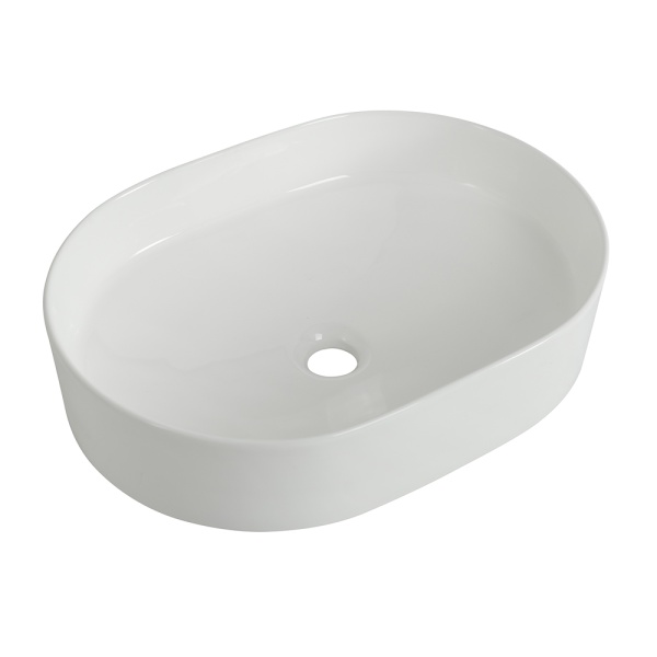 Раковина  овальная BelBagno  BB1483 фаянс цвет белый глянцевый