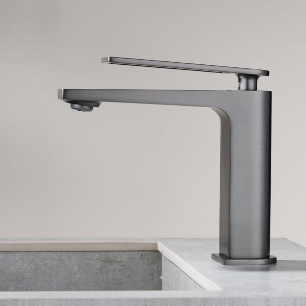 Смеситель для раковины Black&White Universe UK9901MG gun metal