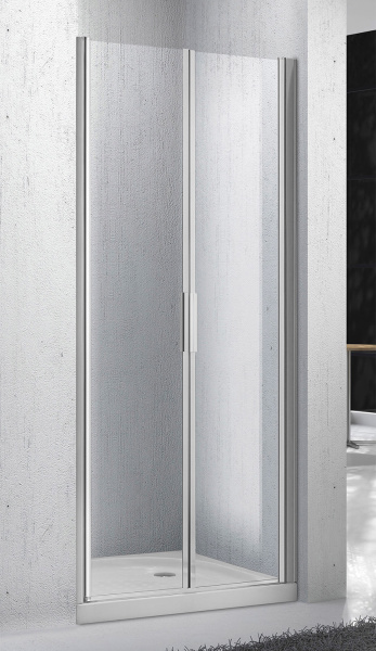 Душевая дверь BelBagno Sela SELA-B-2-60-C-Cr 60 см стекла прозрачные, профиль хром
