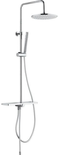 Душевая система без смесителя Aquanet Pragmatic AF430-70-R-C монтаж настенная без термостата хром