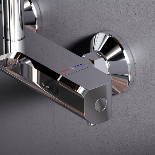 Душевая система со смесителем Am.Pm Func F078F500 монтаж настенная с термостатом хром