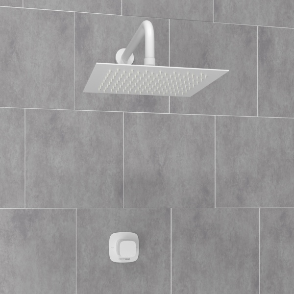 Душевая система со смесителем Wasserkraft Saale 9500 A9551.146.254 монтаж встраиваемая в стену без термостата белый