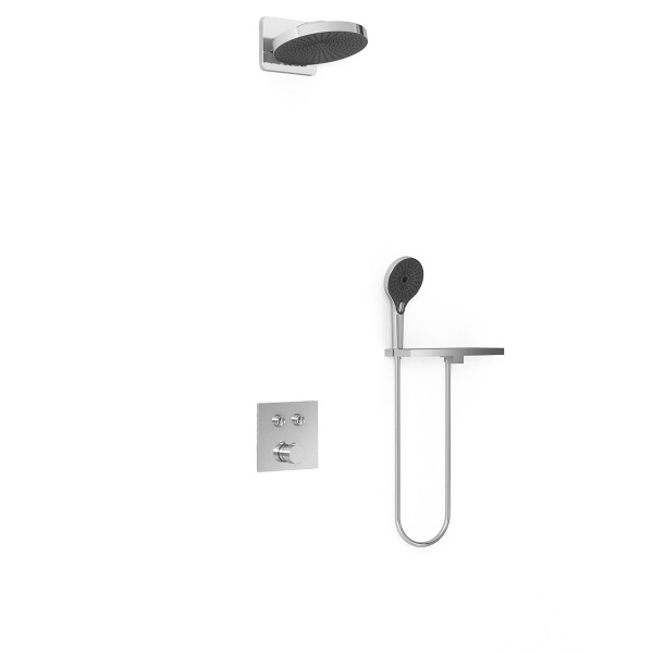 Душевая система со смесителем Vincea Inspire VSFW-4I211RCH монтаж встраиваемая в стену без термостата хром