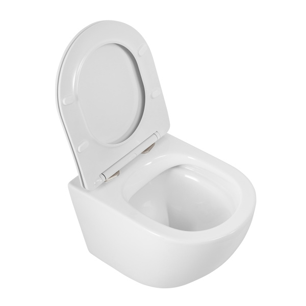 Унитаз подвесной BelBagno Sfera-R BB046CHR/SC Rimless фаянс белый