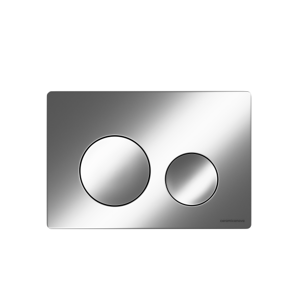 Кнопка смыва Ceramica Nova Circle CN12-001M цвет матовый хром