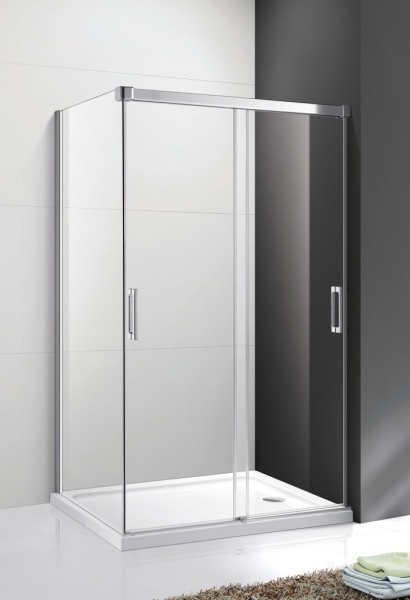 Душевой угол Cezares TANDEM-SOFT-AH-2-120/100-P-Cr-L 120x100