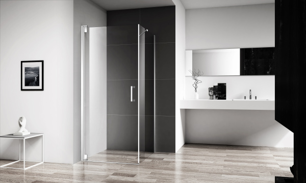 Душевой угол BelBagno Marmi MARMI-AH-1-70/100-C-Cr прямоугольный 70x100 стекла прозрачные, профиль хром