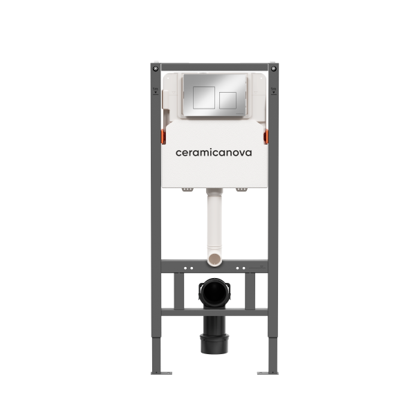 Инсталляция для подвесного унитаза Ceramica Nova Balance CN121002CH механическая