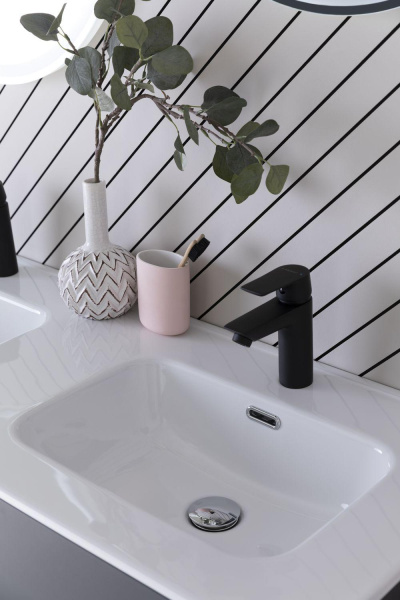 Раковина мебельная прямоугольная Allen Brau Glority 1.35011.20 керамика цвет белый