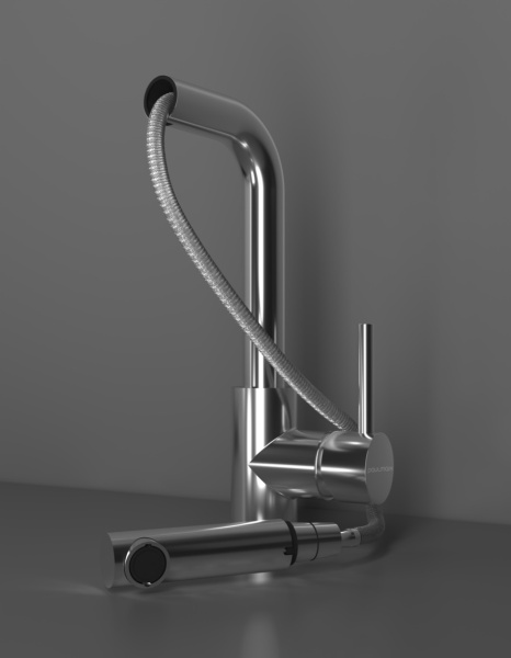 Смеситель для кухни Paulmark Kassel Ka214311-NI без подключения к фильтру никель