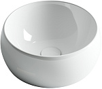 Раковина накладная круглая Ceramica Nova Element CN6001 фарфор цвет белый