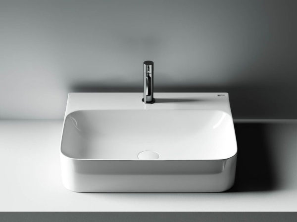 Раковина подвесная прямоугольная Ceramica Nova Aura CN2001 фарфор цвет белый
