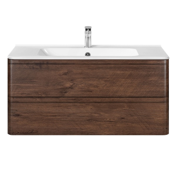 Тумба  подвесная Vincea Vico VMC-2V100RW 100 см  2 ящика цвет R.Wood 