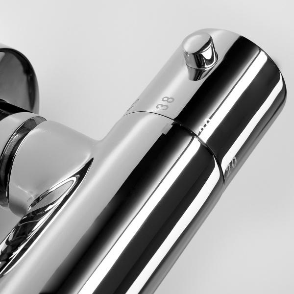 Смеситель для ванны или душа Wasserkraft Berkel 4811 Thermo настенный 
с термостатом хром