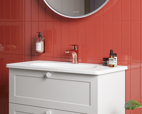 Смеситель для раковины VitrA Root Round A4270626EXP медь