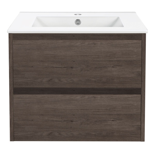 Тумба  подвесная Vincea Gio VMC-2G600RO 60 см  2 ящика цвет R.Oak 