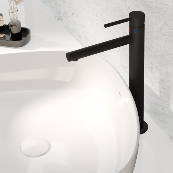 Смеситель для раковины VitrA Origin A4255836 матовый черный