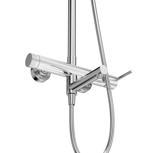 Душевая система со смесителем Cezares Relax RELAX-CVD-01 монтаж настенная без термостата хром
