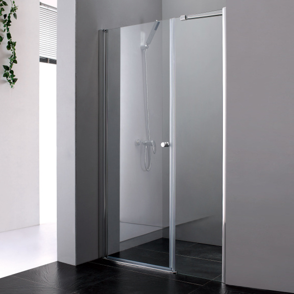 Душевая дверь Cezares Elena ELENA-B-11-100+90-C-Cr 90 см стекла прозрачные, профиль хром