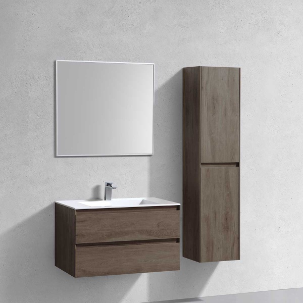 Тумба  подвесная Vincea Luka VMC-2L800RO 80 см  2 ящика цвет R.Oak 