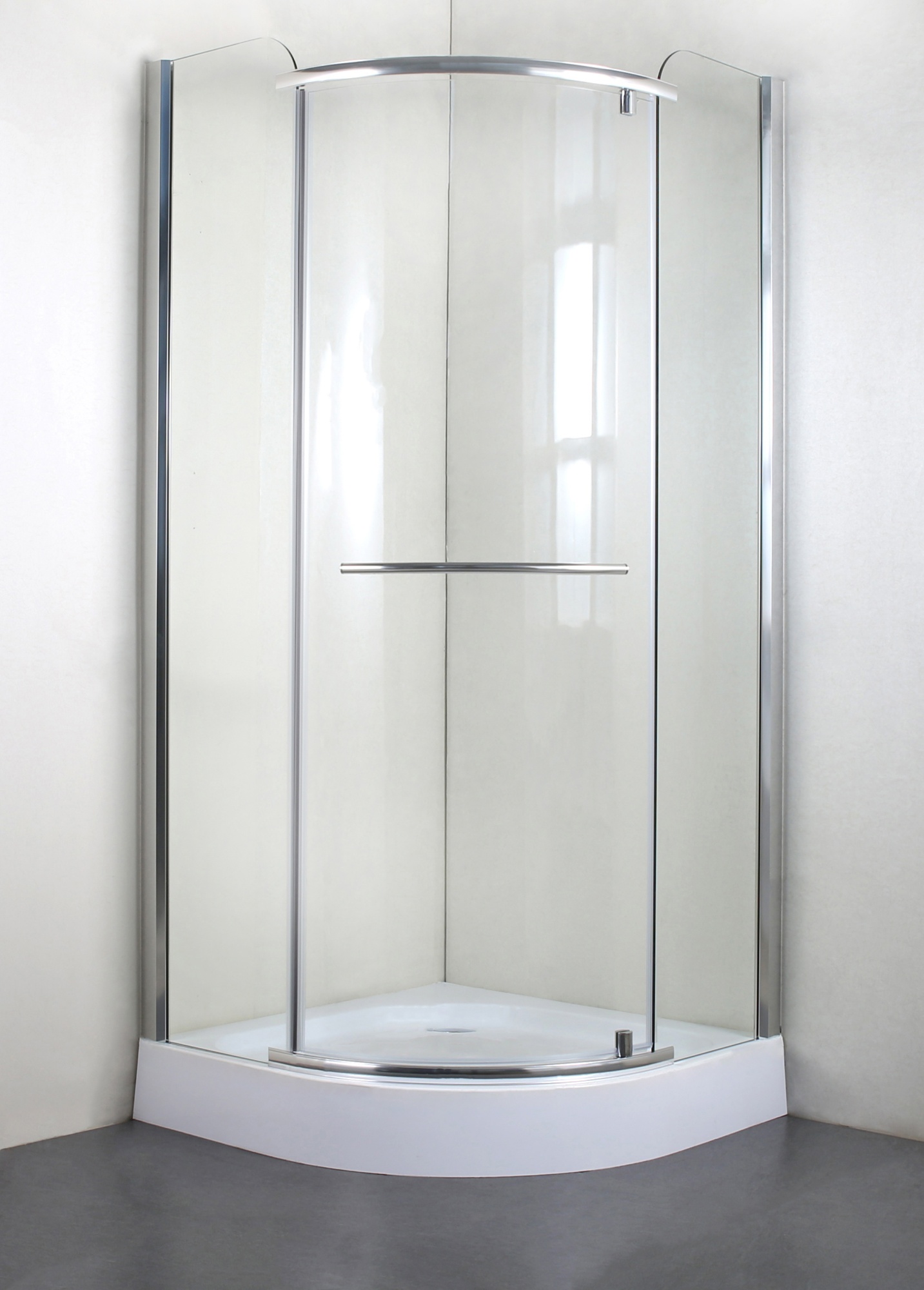 Душевой угол Grossman Classic GR-7090 четверть круга  стекла , профиль 