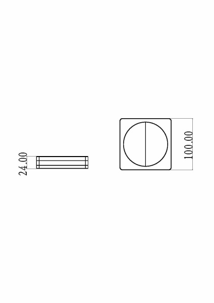 Мыльница Boheme  10960-B-CR латунь