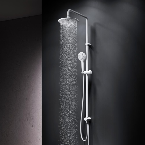 Душевая система без смесителя Am.Pm Gem F0790033 монтаж настенная без термостата белый