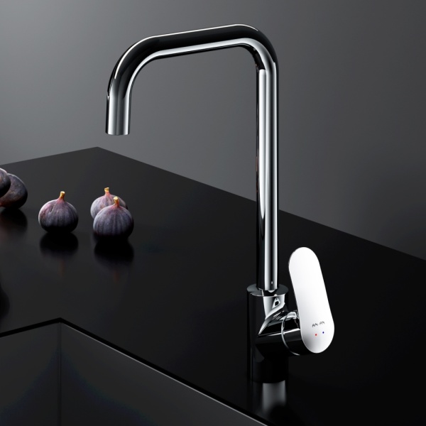 Смеситель для кухни Am.Pm Like F8006000 без подключения к фильтру хром