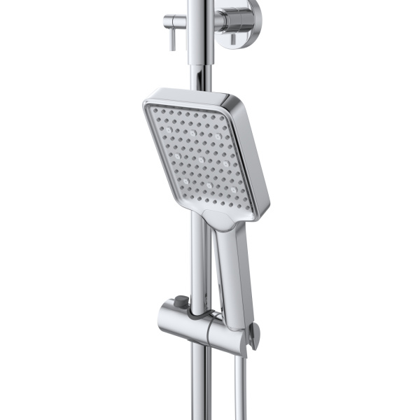 Душевая система со смесителем BelBagno Ardente ARDENTE-VSCM-CRM монтаж настенная без термостата хром