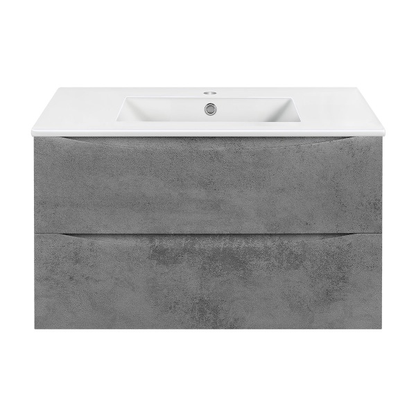 Тумба  подвесная Vincea Mia VMC-2MC900BT 90 см  2 ящика цвет Beton 