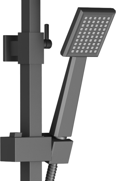 Душевая система со смесителем Timo Selene SX-2013/03 монтаж настенная без термостата черный