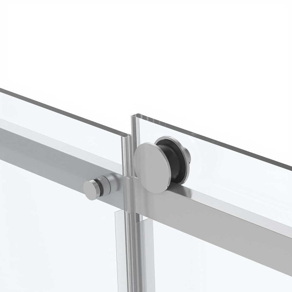 Душевая дверь Vincea Como Soft VDS-1CS140CL 140 см стекла прозрачные, профиль хром