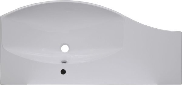 Раковина мебельная прямоугольная Aquanet Опера НФ-00007628 литьевой мрамор цвет белый