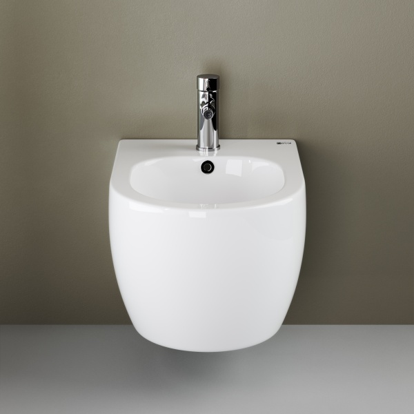 Биде подвесное Ceramica Nova Play CN3002 фарфор, цвет белый