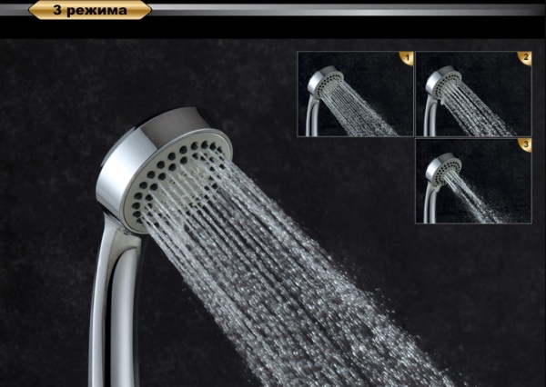 Смеситель для ванны или душа D&K Rhein DA1263341 настенный 
без термостата хром