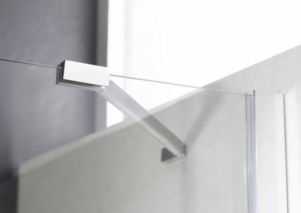 Душевой угол Cezares Crystal-S CRYSTAL-S-A-2-80-C-Cr квадратная   стекла , профиль 