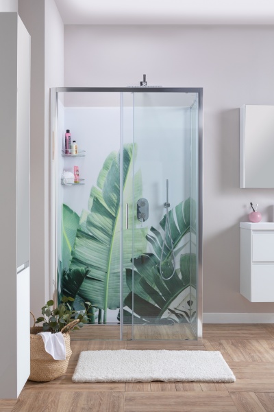 Душевой угол Aquanet Alfa 168417 прямоугольная  стекла , профиль 