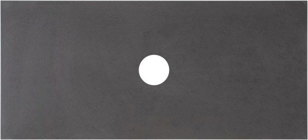 Столешница для ванной Allen Brau Reality 1.32025.G 101 см керамогранит, цвет серый