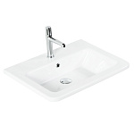 Раковина мебельная прямоугольная BelBagno  12060-KL фарфор цвет белый