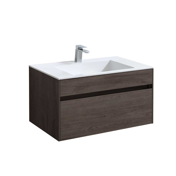 Тумба  подвесная Vincea Chiara VMC-2C800RO 80 см  1 ящик цвет R.Oak 