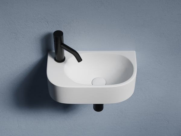 Раковина подвесная прямоугольная Ceramica Nova Element CN6066R фарфор цвет белый