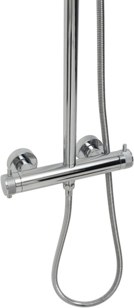 Душевая система со смесителем Allen Brau Fantasy 5.11001-00 монтаж настенная с термостатом хром