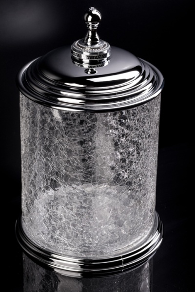 Ведро для мусора Boheme Brillante 10451 напольное цвет Chrome