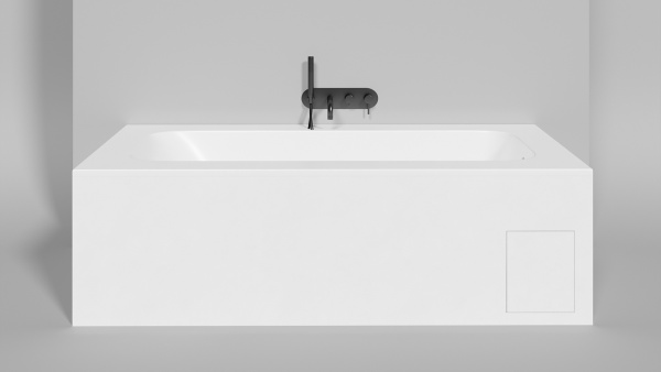 Ванна из искусственного камня Salini Orlanda Plus 102024M 190x100