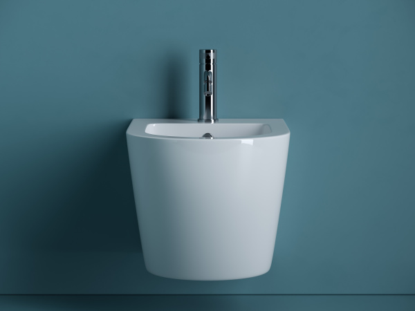Биде подвесное Ceramica Nova Uno CN11002 фарфор, цвет белый