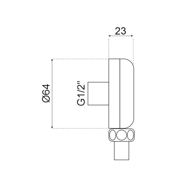Шланговое соединение Webert  AC1016560 черный 
