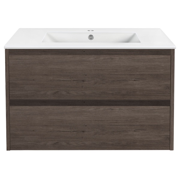 Тумба  подвесная Vincea Gio VMC-2G800RO 80 см  2 ящика цвет R.Oak 